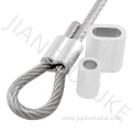 8 Shape Aluminum Ferrule for Crimp Rope